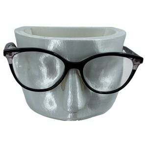 NIFTIES Eyeglasses Frames NJ9527 Black Dark Matt Cat Eye 50 16 140